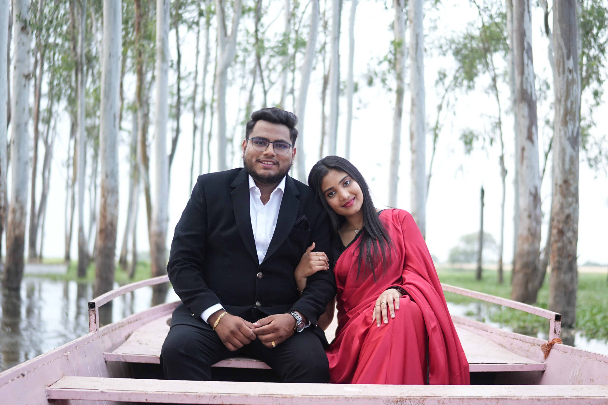 Naman and Vaishali casual